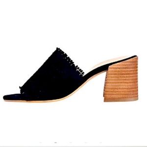 Rebels Gaia Woven Block Heel Mule